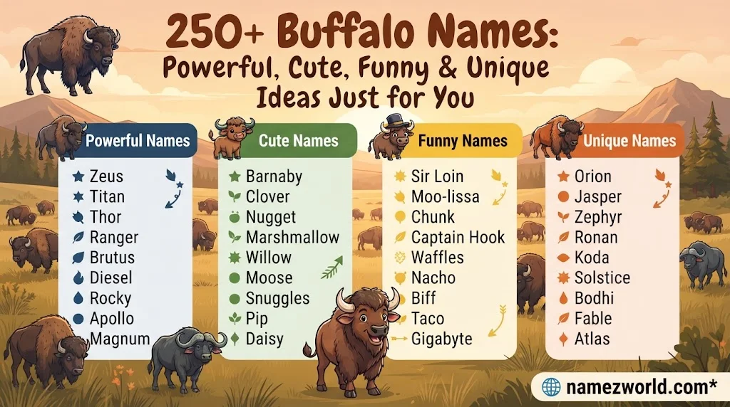 Buffalo Names