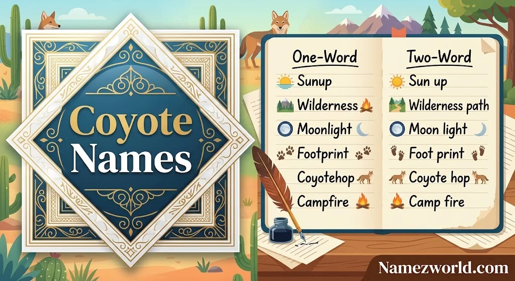 Coyote Names