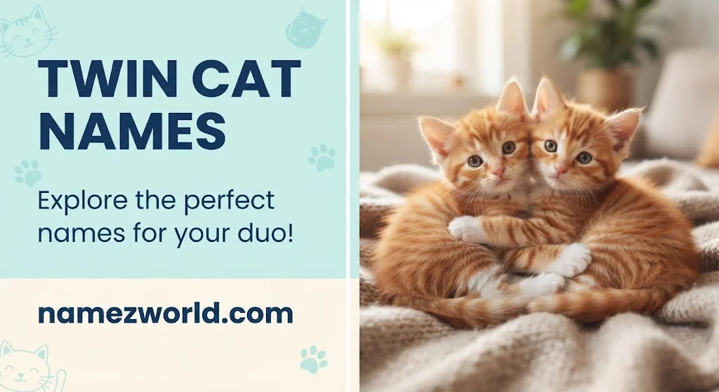 Twin Cat Names